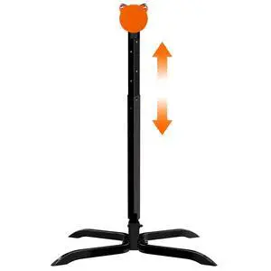 Target Stand System 3/8" Thick Shooting Target Kit Combination AR500 Steel Shooting Target with Height Adjustable Stand Mount for Outdoor Range and Shooting Practice Target Stand System 3/8" Thick Shooting Target Kit Combination AR500 Steel Shooting Target with Height Adjustable Stand Mount for Outdoor Range and Shooting Practice