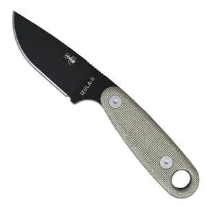 Knives Izula-II Fixed Blade Knife, Micarta Handle, Molded Sheath, Clip Plate (Black) Knives Izula-II Fixed Blade Knife, Micarta Handle, Molded Sheath, Clip Plate (Black)
