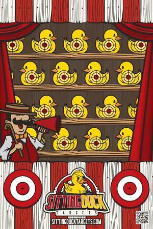 Duck Shooting Gallery | 12x18 Inch Premium Paper Targets Duck Shooting Gallery | 12x18 Inch Premium Paper Targets