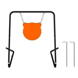 Complete AR500 Steel Targets System Steel Shooting Stand with Chain Mounting Kit - Optional Combination with 3/8 Inch Thick Target for Outdoor Range and Shooting Practice Complete AR500 Steel Targets System Steel Shooting Stand with Chain Mounting Kit - Optional Combination with 3/8 Inch Thick Target for Outdoor Range and Shooting Practice