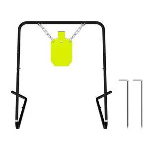 Complete AR500 Steel Targets System Steel Shooting Stand with Chain Mounting Kit - Optional Combination with 3/8 Inch Thick Target for Outdoor Range and Shooting Practice Complete AR500 Steel Targets System Steel Shooting Stand with Chain Mounting Kit - Optional Combination with 3/8 Inch Thick Target for Outdoor Range and Shooting Practice