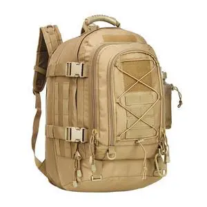 Large Tactical Backpack for Men Military Backpack with DIY System for Travel, Work,Camping,Hunting,Hiking,Sports (TAN) Large Tactical Backpack for Men Military Backpack with DIY System for Travel, Work,Camping,Hunting,Hiking,Sports (TAN)
