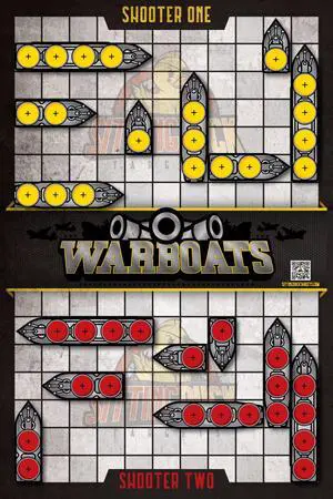 War Boats Shooting Target | 12x18 Inch Stick & Strike Targets | Interactive Game Shooting Targets War Boats Shooting Target | 12x18 Inch Stick & Strike Targets | Interactive Game Shooting Targets