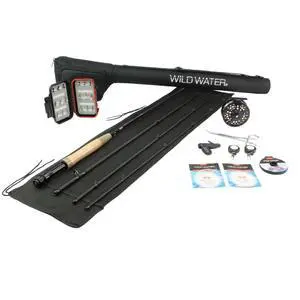 Fly Fishing Combo Starter Kit with CNC Machined Fly Reel, 9 Foot, 4-Piece, 5/6-Weight Graphite Fly Rod with Cork Handle, Accessories, Carrying Case, Fly Box Case & Fishing Flies Fly Fishing Combo Starter Kit with CNC Machined Fly Reel, 9 Foot, 4-Piece, 5/6-Weight Graphite Fly Rod with Cork Handle, Accessories, Carrying Case, Fly Box Case & Fishing Flies