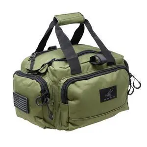 Tactical Range Bag - Medium Size Range Bag for Shooting - Gun Case for Handguns, Ammo Storage, Tactical Backpack, Molle Webbing, Free Subdued USA Patch Tactical Range Bag - Medium Size Range Bag for Shooting - Gun Case for Handguns, Ammo Storage, Tactical Backpack, Molle Webbing, Free Subdued USA Patch