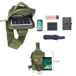 Dual Pistol Holster Chest Bag Concealed Carry Sling Crossbody Tactical Gun Convertible Backpack Shooting Hunting Dual Pistol Holster Chest Bag Concealed Carry Sling Crossbody Tactical Gun Convertible Backpack Shooting Hunting
