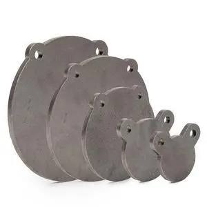 Set of 5, 3/8" AR500 Steel Gong Shooting Targets, Laser-Cut Raw Steel 3" 4" 6" 8" 10" Dia. Swing Paddles, Gong Shooting Target with Instant Feedback, DIY Target Tree Accessory Set of 5, 3/8" AR500 Steel Gong Shooting Targets, Laser-Cut Raw Steel 3" 4" 6" 8" 10" Dia. Swing Paddles, Gong Shooting Target with Instant Feedback, DIY Target Tree Accessory