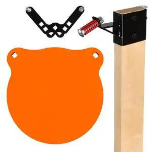 AR500 Steel Shooting Target with 2x4 Target Hanger AR500 Steel Shooting Target with 2x4 Target Hanger