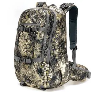 Hunting Backpack Waterproof Pack: 25L Hunting Gear with Rain Cover,Hunting Day Pack with Rifle Bow Gun Holder (Camo) Hunting Backpack Waterproof Pack: 25L Hunting Gear with Rain Cover,Hunting Day Pack with Rifle Bow Gun Holder (Camo)