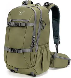 Hunting Backpack Waterproof Pack: 25L Hunting Gear with Rain Cover,Hunting Day Pack with Rifle Bow Gun Holder (Green) Hunting Backpack Waterproof Pack: 25L Hunting Gear with Rain Cover,Hunting Day Pack with Rifle Bow Gun Holder (Green)