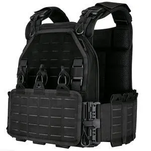 YAKEDA Tactical Outdoor Vest for Men /1000D Nylon Quick Release Laser-Cutting Modular Lightweight Vest YAKEDA Tactical Outdoor Vest for Men /1000D Nylon Quick Release Laser-Cutting Modular Lightweight Vest