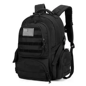 30L Military Tactical Backpack for Men 3 day Assault Pack Molle Daypack Army Hiking Rucksack (Black) 30L Military Tactical Backpack for Men 3 day Assault Pack Molle Daypack Army Hiking Rucksack (Black)