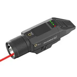 Compact Red Laser Light Combo 1500 Lumen for Shotgun/Rifle Light | Momentary/Strobe Function for 1913 Picatinny Rail Compact Red Laser Light Combo 1500 Lumen for Shotgun/Rifle Light | Momentary/Strobe Function for 1913 Picatinny Rail