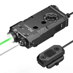 1600 Lumens Rifle Light Laser IR 3-in-1 Combo, Ar Light Laser Combo Magnetic Rechargeable with Remote Switch, Aluminum Flashlight for Rifle Compatible with Picatinny and M-Rail 1600 Lumens Rifle Light Laser IR 3-in-1 Combo, Ar Light Laser Combo Magnetic Rechargeable with Remote Switch, Aluminum Flashlight for Rifle Compatible with Picatinny and M-Rail