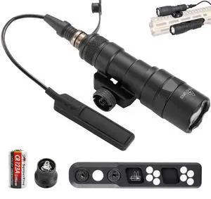 Tactical Flashlight 800 Lumens with Remote Pressure Switch and M-Mount, Picatinny Mount(300) Tactical Flashlight 800 Lumens with Remote Pressure Switch and M-Mount, Picatinny Mount(300)