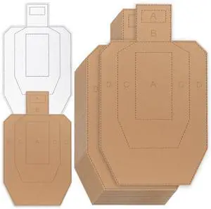 30"x18" 2mm Thicken Cardboard Silhouette Shooting Targets - 20/30/50 Pcs Tactical Targets for Shooting Range Practice Competitions Self-Defense Training 30"x18" 2mm Thicken Cardboard Silhouette Shooting Targets - 20/30/50 Pcs Tactical Targets for Shooting Range Practice Competitions Self-Defense Training