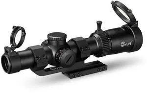 EagleFeather LPVO Rifle Scope with 30mm Cantilever Mount, 5 Levels Red & Green Illumination Reticle, Second Focal Plane Scopes with Zero Reset EagleFeather LPVO Rifle Scope with 30mm Cantilever Mount, 5 Levels Red & Green Illumination Reticle, Second Focal Plane Scopes with Zero Reset