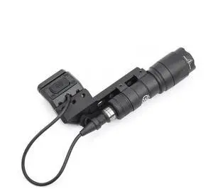 M300A 500 Lumens Tactical Flashlight with Extend Light Mount, with Push Button & Modbutton Remote Pressure Switch for M300 M600 Series Scoutlight, Fit for 20mm Picatinny Rail M300A 500 Lumens Tactical Flashlight with Extend Light Mount, with Push Button & Modbutton Remote Pressure Switch for M300 M600 Series Scoutlight, Fit for 20mm Picatinny Rail