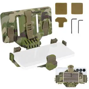 Tactical Phone Holder Available in Full Size Plate Carrier Phone Mount Adjust Nylon Molle Phones Holder for Tactical,Car,Office (CP) Tactical Phone Holder Available in Full Size Plate Carrier Phone Mount Adjust Nylon Molle Phones Holder for Tactical,Car,Office (CP)