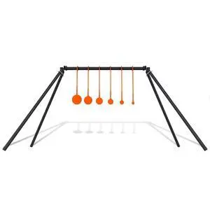 AR500 Steel Target Stand System Kit, 1/4 Thick 6 Spinning Targets, Suitable for.22 Rimfire Airgun Pellet Guns AR500 Steel Target Stand System Kit, 1/4 Thick 6 Spinning Targets, Suitable for.22 Rimfire Airgun Pellet Guns