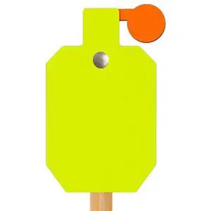 AR500 Steel Hostage Reactive IDPA Shooting Target 3/8" Thick Armored Steel Torso Targets - Neon Color AR500 Steel Hostage Reactive IDPA Shooting Target 3/8" Thick Armored Steel Torso Targets - Neon Color