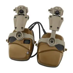 Hearing Protection Noise Cancelling Sound Amplification with Gel Ear Pad/ARC Rail Adapter Ideal for Shooting Sport Hearing Protection Noise Cancelling Sound Amplification with Gel Ear Pad/ARC Rail Adapter Ideal for Shooting Sport