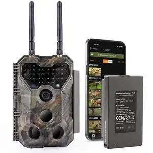 P300 Pro (Non-Cellular) WiFi Trail Camera, Dual-Antenna 165ft Range, 7800mAh Battery, 64MP Photos, 1296p HD Video, 0.1s Trigger, 100ft No Glow Night Vision, App Control P300 Pro (Non-Cellular) WiFi Trail Camera, Dual-Antenna 165ft Range, 7800mAh Battery, 64MP Photos, 1296p HD Video, 0.1s Trigger, 100ft No Glow Night Vision, App Control