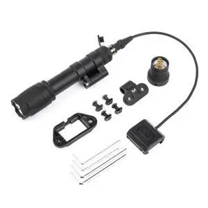 M600C 800 Lumens Tactical Flashlight with 2 Rotating Bases, with Push Button & Remote Pressure Switch, Light & Pressure Switch Mount Fit for 20mm Picatinny Mlok/Keymod Rail M600C 800 Lumens Tactical Flashlight with 2 Rotating Bases, with Push Button & Remote Pressure Switch, Light & Pressure Switch Mount Fit for 20mm Picatinny Mlok/Keymod Rail