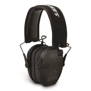 Razor Electronic Quad 4 Mics 23dB NRR Hearing Protection Sound Enhancing Hunting Shooting Earmuffs,2 AAA Batteries Razor Electronic Quad 4 Mics 23dB NRR Hearing Protection Sound Enhancing Hunting Shooting Earmuffs,2 AAA Batteries
