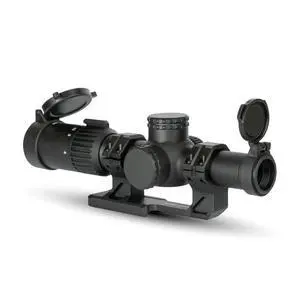 Banshee 1-4x20 LPVO Rifle Scope with Offset Scope Mount Banshee 1-4x20 LPVO Rifle Scope with Offset Scope Mount