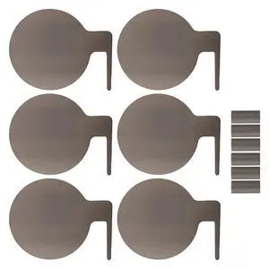6Pcs AR500 Dueling Tree Paddles 6" X 3/8" Steel Target DIY Shooting Target Kits with Tubes 6Pcs AR500 Dueling Tree Paddles 6" X 3/8" Steel Target DIY Shooting Target Kits with Tubes
