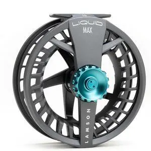 Liquid Max Fly Fishing Reel | Saltwater | Super Large Arbor, Pressure cast Aluminum, Waterproof Big Game Drag Liquid Max Fly Fishing Reel | Saltwater | Super Large Arbor, Pressure cast Aluminum, Waterproof Big Game Drag
