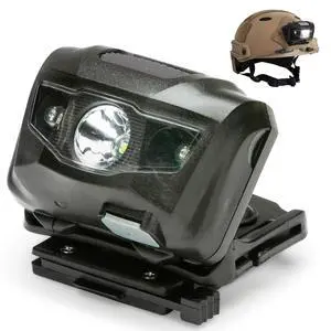 LED Tactical Helmet NVG Shroud Mounted Light LED Tactical Helmet NVG Shroud Mounted Light