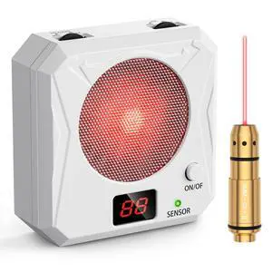Portable Dry Fire Training System 9mm Laser Training Cartridge and Target Kit Rechargeable Electronic Counting Target with 5 Difficulty Grade for Home Shooting Practice and Training Portable Dry Fire Training System 9mm Laser Training Cartridge and Target Kit Rechargeable Electronic Counting Target with 5 Difficulty Grade for Home Shooting Practice and Training