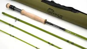 Moonlit Lunar S2-Glass Fiberglass Fly Rod | NEW 2025 Model Moonlit Lunar S2-Glass Fiberglass Fly Rod | NEW 2025 Model