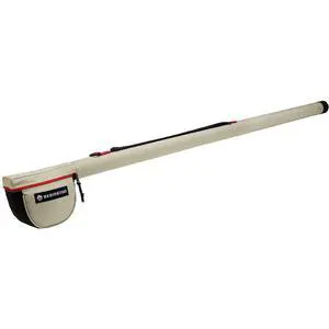 Fly Rod Travel Case, Plastic Reinforced Caps, Adjustable Shoulder Strap Fly Rod Travel Case, Plastic Reinforced Caps, Adjustable Shoulder Strap