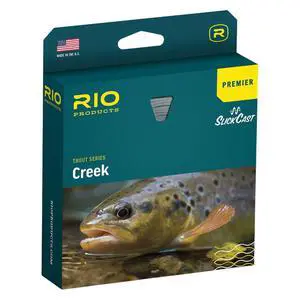 Premier Creek Fly Fishing Line, Floating Trout Series, Accurate Line Design with Long Back Taper, Low Stretch & Ultra-Slick Performance, Green/Yellow Premier Creek Fly Fishing Line, Floating Trout Series, Accurate Line Design with Long Back Taper, Low Stretch & Ultra-Slick Performance, Green/Yellow