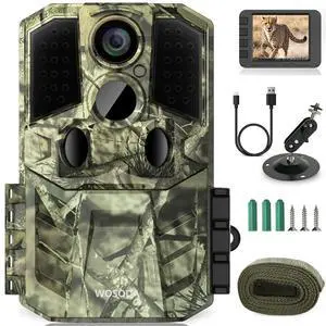 Trail Camera 36MP 1920P, Night Vision, IP66 Waterproof Game Camera Trail Camera 36MP 1920P, Night Vision, IP66 Waterproof Game Camera
