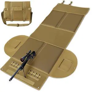 Shooting Mat with Elbow Wings, Extra Large Hunting Shooting Mats Prone Padded Roll Up Portable Waterproof Hunting Mats Non-Slip Durable Shooting Rest for Shooters Range Rifle Shooting Mat with Elbow Wings, Extra Large Hunting Shooting Mats Prone Padded Roll Up Portable Waterproof Hunting Mats Non-Slip Durable Shooting Rest for Shooters Range Rifle