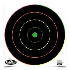 Dirty Bird 12" Bullseye Paper Shooting Targets Dirty Bird 12" Bullseye Paper Shooting Targets