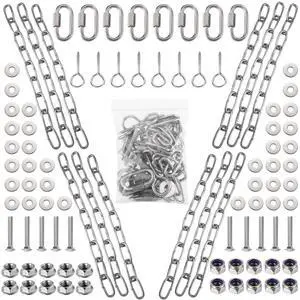 Complete Hanging Target Gong Mounting Kit AR500 3/8" Steel Shooting Mounting Kit Steel Target Hanger Complete Hanging Target Gong Mounting Kit AR500 3/8" Steel Shooting Mounting Kit Steel Target Hanger