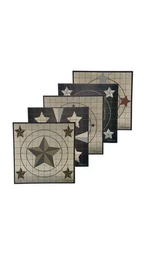 Thermal Targets Extra-Bright Passive Zeroing Rifle Targets with Thermal Squares, Durable Outdoor Range Practice, No Tilting or Power Required Thermal Targets Extra-Bright Passive Zeroing Rifle Targets with Thermal Squares, Durable Outdoor Range Practice, No Tilting or Power Required