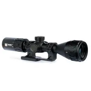 Panzer 2-10x40 MPVO Rifle Scope with AO Adjustable Objective and Offset Scope Mount Panzer 2-10x40 MPVO Rifle Scope with AO Adjustable Objective and Offset Scope Mount