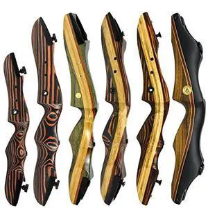 Takedown Recurve Risers; All Models and Hand Orientations Available Takedown Recurve Risers; All Models and Hand Orientations Available