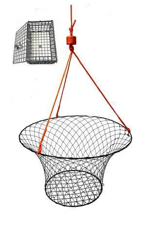 Vinyl Coated 30-Inch Crab Ring with 50-feet Rope and Accessories Vinyl Coated 30-Inch Crab Ring with 50-feet Rope and Accessories