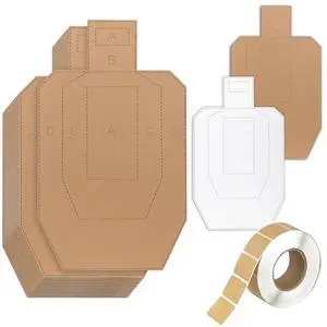 Shooting Targets, Cardboard and 1000PCS Target Pasters, 30 * 18 inch Tactical Range Shooting Targets for the Range, Cardboard for Practice Shooting Targets, Cardboard and 1000PCS Target Pasters, 30 * 18 inch Tactical Range Shooting Targets for the Range, Cardboard for Practice