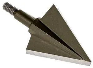VPA 1 1/8" 2 Blade Right Single Bevel Broadhead, Screw-in, S7 Premium Tool Steel 56-58 Rockwell, 3 Pack, Made in The USA VPA 1 1/8" 2 Blade Right Single Bevel Broadhead, Screw-in, S7 Premium Tool Steel 56-58 Rockwell, 3 Pack, Made in The USA