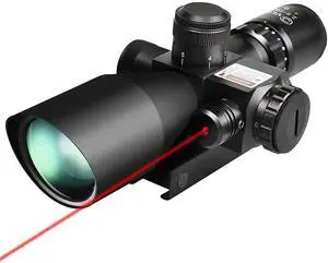 2.5-10x40e Red & Green Illuminated Scope with 20mm Mount 2.5-10x40e Red & Green Illuminated Scope with 20mm Mount