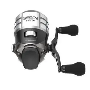 Delta Spincast Fishing Reel, Instant Anti-Reverse Clutch, All-Metal Gears, Changeable Right- or Left-Hand Retrieve Delta Spincast Fishing Reel, Instant Anti-Reverse Clutch, All-Metal Gears, Changeable Right- or Left-Hand Retrieve