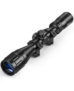 3-9x40AO Rifle Scope Optics R4 Reticle Crosshair Scope with Mounts 3-9x40AO Rifle Scope Optics R4 Reticle Crosshair Scope with Mounts